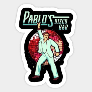 Pablo's Disco Bar Sticker